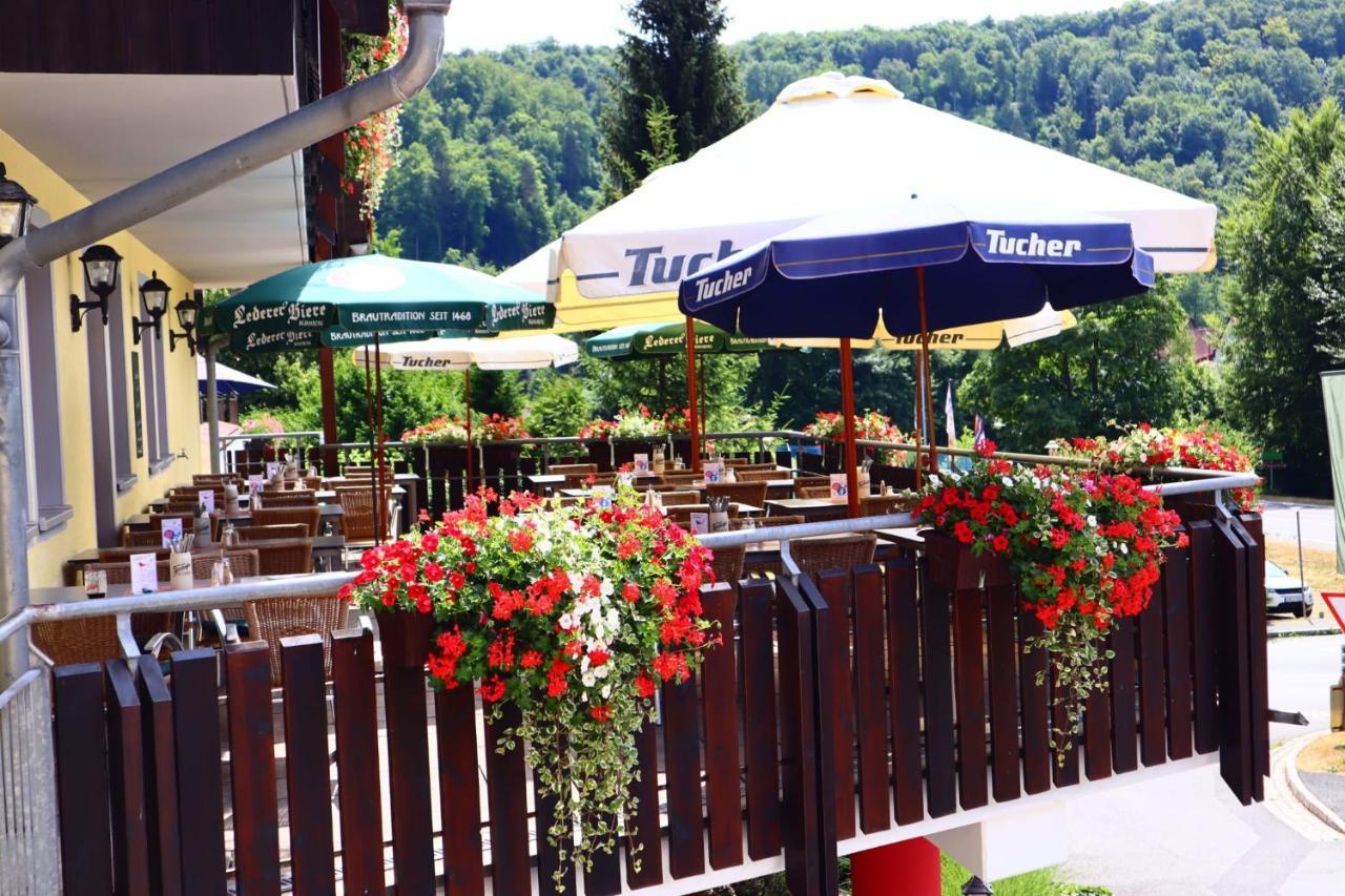 Hotel Landgasthof Frankenstern Gössweinstein Exterior foto