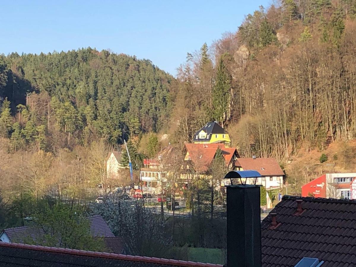 Hotel Landgasthof Frankenstern Gössweinstein Exterior foto